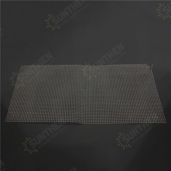 Stainless Steel 30x15cm 4 Mesh Water Oil Industrial Filtration Woven Wire