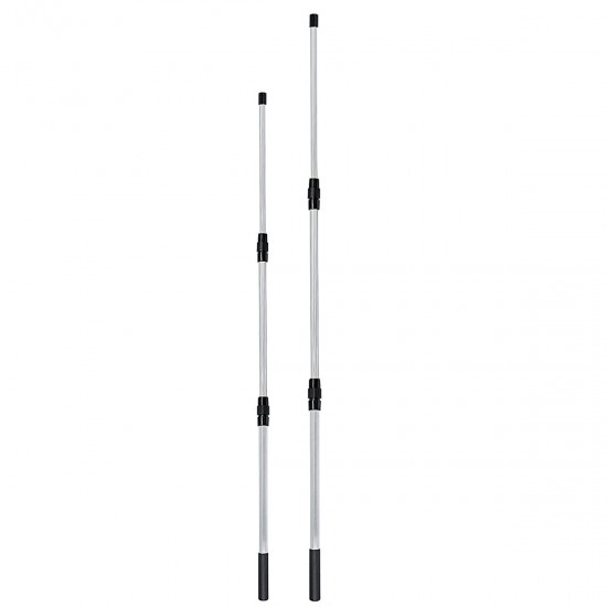 Telescopic Fishing Fish Landing Collapsible Foldable Pole Handle Removable Alloy
