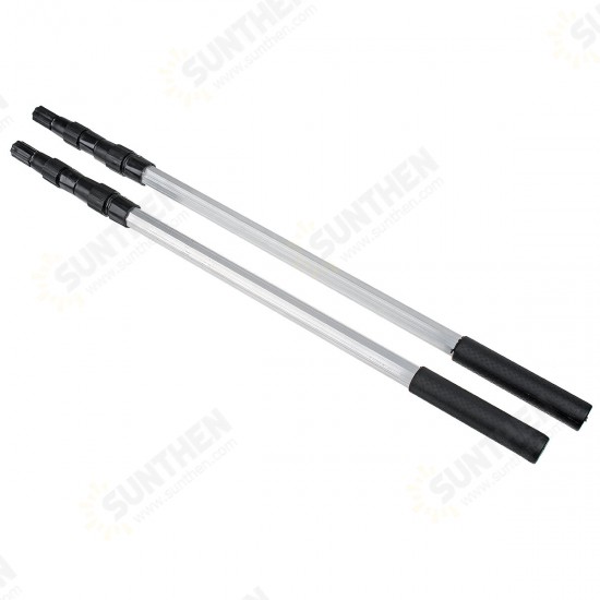 Telescopic Fishing Fish Landing Collapsible Foldable Pole Handle Removable Alloy