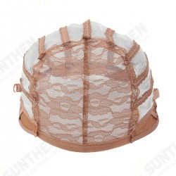 Wig Cap Making Elastic Breathable Lace Mesh Net Weaving Cap Adjustable Head Cap Wig Cap Making Elastic Breathable Lace Mesh Net Weaving Cap Adjustable Head Cap