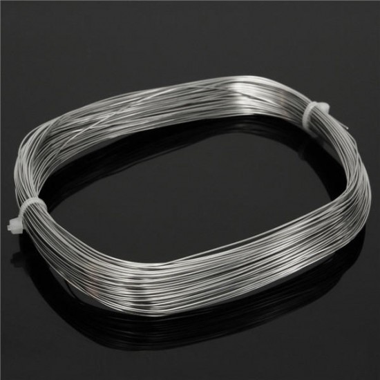 0.6mmx30m 304 Stainless Steel Flexible Wire Cable Bundle Rope