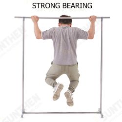 100x50x130cm Clothes Garment Rack Stainless Steel Storage Shelf Holder Hanger