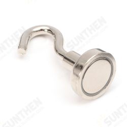 10Pcs 16mm Ferrite Magnetic Hooks Neodymium Strong Magnet 5.5kg 10Pcs 16mm Ferrite Magnetic Hooks Neodymium Strong Magnet 5.5kg