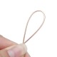 2-1.0mm Craft Beading Wire Red Copper Wire For Bracelet Necklace Jewelry DIY Accessories