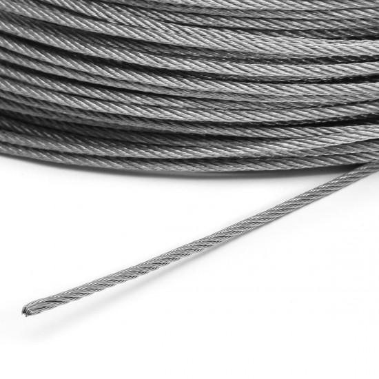 2mm Stainless Steel Wire Rope Tensile Diameter Structure Cable