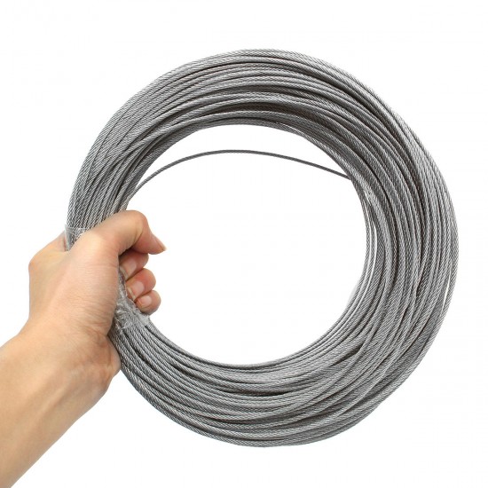 2mm Stainless Steel Wire Rope Tensile Diameter Structure Cable