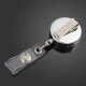 3.2cm Full Metal Tool Belt Money Retractable Key Ring Pull Chain Clip