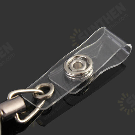 3.2cm Full Metal Tool Belt Money Retractable Key Ring Pull Chain Clip