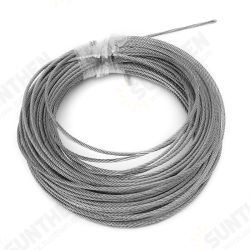 3mm Stainless Steel Wire Rope Tensile Diameter Structure Cable 3mm Stainless Steel Wire Rope Tensile Diameter Structure Cable