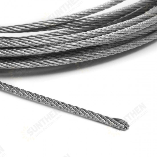 3mm Stainless Steel Wire Rope Tensile Diameter Structure Cable