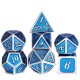 7 Pcs/Set Metal Dice Set Role Playing Dragons Table Board Game Toys With Cloth Bag Bar Party Game Dice