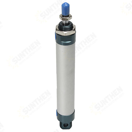 Double Acting Pneumatic Air Cylinder Bore 25MM Stroke 100MM Light Type 430N