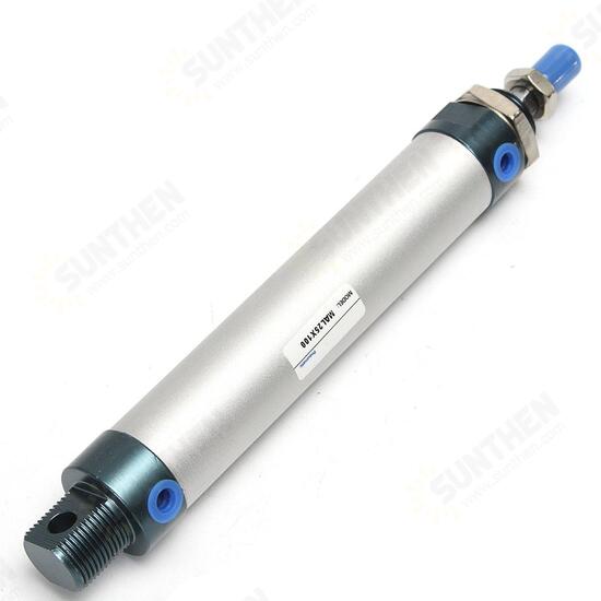 Double Acting Pneumatic Air Cylinder Bore 25MM Stroke 100MM Light Type 430N