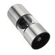 Stainless Steel Glass Salt & Pepper Mill Spice Grinder Adjustable Cooking