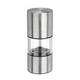 Stainless Steel Glass Salt & Pepper Mill Spice Grinder Adjustable Cooking