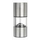 Stainless Steel Glass Salt & Pepper Mill Spice Grinder Adjustable Cooking