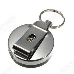 Stainless Steel Tool Belt Money Retractable Key Ring Pull Chain Clip Stainless Steel Tool Belt Money Retractable Key Ring Pull Chain Clip