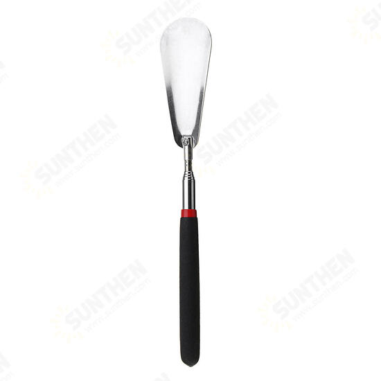 Telescopic 29inch Long Adjustable Handle Shoe Horn Stainless Steel Metal Shoe Metal Rod