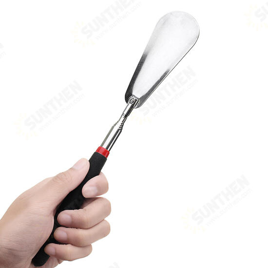 Telescopic 29inch Long Adjustable Handle Shoe Horn Stainless Steel Metal Shoe Metal Rod