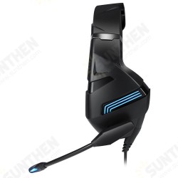 A2 Gaming Headset LED Noise Reduction Omnidirectional HD Microphone 40mm Unit 3.5mm Audio Plug+USB Line Control A2 Gaming Headset LED Noise Reduction Omnidirectional HD Microphone 40mm Unit 3.5mm Audio Plug+USB Line Control