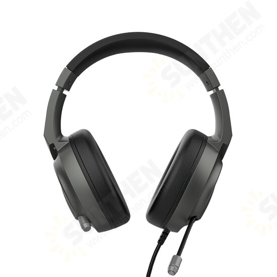 AX365 Game Headphone USB Wired 7.1 Channel 360° Surounding Sound Bass Gaming Headset with Mic for Computer PC Gamer