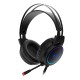 STH200 Gaming Headphone 7.1 Channel 50mm Driver USB Wired / 3.5mm Wired LED Light Gamer Headset with Mic for Computer PC PS3/4