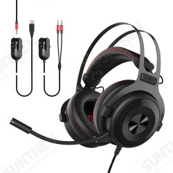 The One:1 Gaming Headset Over-Ear Headphone with 7.1 Surrond Sound 53mm Driver Soft Ear Pad Multifunction In-Line Control The One:1 Gaming Headset Over-Ear Headphone with 7.1 Surrond Sound 53mm Driver Soft Ear Pad Multifunction In-Line Control