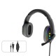 AK 47 Gaming Headset 7.1Virtual Surround Sound 40mm Driver Unit Brilliant RGB LED Light Noise Reduction Mic for PS3/4 PC Laptop