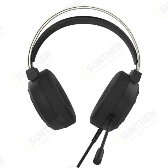 S603 Game Headphone 7.1 Channel USB Wired Bass LED Gaming Headset Stereo Sound Headset with Mic for PS4 Computer PC Gamer