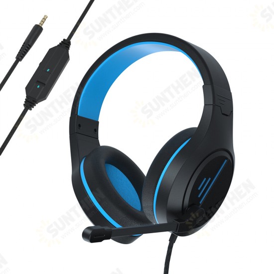 MH601 Gming Headset 3.5mm Audio Interface Omnidirectional Noise Isolating Flexible Microphone for PS4 Xbox S/X Laptop PC