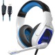 MH901 Gming Headset Virtual 7.1 Sound Effect USB Interface Omnidirectional Flexible Microphone for PS4 Laptop PC