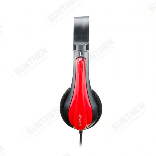 E-601 Headphone Gaming Headset Office Headphone 120° adjustment Surround Sound Full Pick-up Microphone