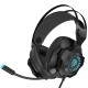 VIP003S Gaming Headset with Automatic Cycling RGB LED lights Noise Cancelling Mic for PS4 Switch PC Laptop Tablets Phone