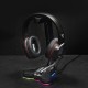 AC3001S RGB Light-emitting Headphone Stand Headset Hook Holder Display Rack Storage Tools Anti-slip Aggravating Base