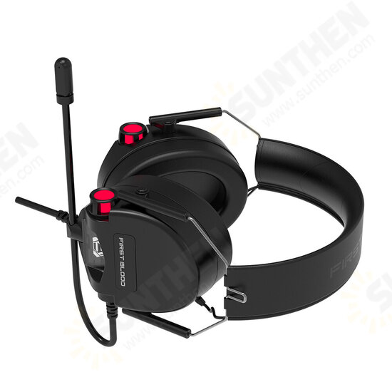 H10 Gaming Headset Foldable Headphone with Virtual 7.1 One-way Noise Reduction Microphone Colorful Light for PC Laptop