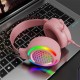 G12 Wired Gaming Headphone 7.1 Channel 50mm Driver USB Wired LED Light Honeycomb Hollow Gamer Headset with Mic for Computer PC PS3/4