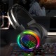 G12 Wired Gaming Headphone 7.1 Channel 50mm Driver USB Wired LED Light Honeycomb Hollow Gamer Headset with Mic for Computer PC PS3/4