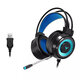 G60 Gaming Headset 7.1 Channel 50MM Speaker Unit Colorful Circular Breathing Light HIFI Cinema Sound 360° Omnidirectional Microphone