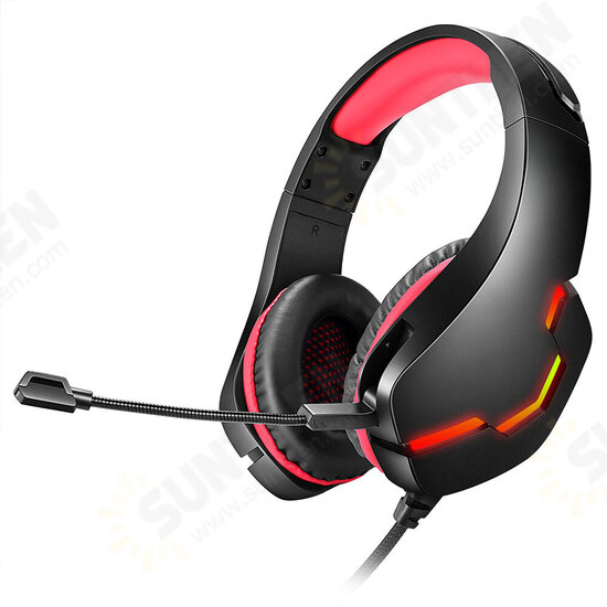 GH10 Gaming Headset 40mm Driver Unit USB 3.5mm Wired Bass Gaming Headphone Stereo Video for PS4 Computer PC Gamer