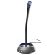 F15 Microphone Cool Lighting Design USB Noise Reduction And Anti-Current Adjustable Volume 360° Pickup Hi-Fi Microphone