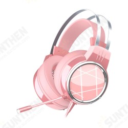 V5 Gaming Headset 7.1Channerl 50mm Unit RGB Colorful Light 4D Surround Sound Ergonomic Design 360° Omnidirectional Noise Reduction Microphone V5 Gaming Headset 7.1Channerl 50mm Unit RGB Colorful Light 4D Surround Sound Ergonomic Design 360° Omnidirectional Noise Reduction Microphone