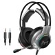 X10 Gaming Headset 7.1 Channel USB / Dual 3.5mm Wired LED Gaming Headset Bass Stereo Sound Headphone Earphones with Mic for PS4 Computer PC Gamer