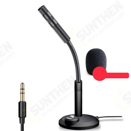 F11 Multi-functional 360 Degree Omnidirectional Game Microphone 3.5mm Interface Computer Gaming Microphone