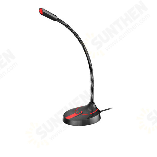 F12 Gooseneck Desktop Computer 360o Omnidirectional Gaming Microphone USB Version