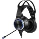 K15 Gaming Headset 50mm Unit RGB Rainbow Colors Noise Canceling 0mnidirectional Mic Line Control for PS4 PC for Xbox one Laptop