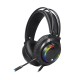 K2 Gaming Headset 50mm Loudspeaker Colorful Breathing Light 360° Sensitive Microphone for PC