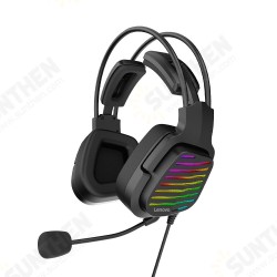 G40 Wired Headset 7.1 Stereo RGB Light Over-Ear Gaming Headphone with Mic Noise Canceling USB For for Laptop Computer G40 Wired Headset 7.1 Stereo RGB Light Over-Ear Gaming Headphone with Mic Noise Canceling USB For for Laptop Computer