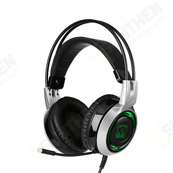 GH2 Smart Vibration Stereo Noise Canceling Gaming Headphone with Microphone