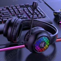 X7 PRO Wired Gaming Headset Stereo 40MM Driver RGB Light with Noise Cancelling Microphone for PS4 PC XboxOne X7 PRO Wired Gaming Headset Stereo 40MM Driver RGB Light with Noise Cancelling Microphone for PS4 PC XboxOne