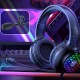 X7 PRO Wired Gaming Headset Stereo 40MM Driver RGB Light with Noise Cancelling Microphone for PS4 PC XboxOne